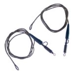 لیدکور آماده با کلیپ و هرزگرد کایدا - طول ۷۰ سانتیمتر | بسته ۲ عددی رنگ سبز