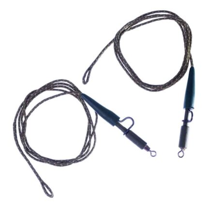 لیدکور آماده با کلیپ و هرزگرد کایدا - طول ۷۰ سانتیمتر | بسته ۲ عددی رنگ سبز