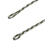 لیدکور آماده کایدا با دو حلقه - طول ۷۰ سانتیمتر بسته ۲ عددی رنگ سبز سفید