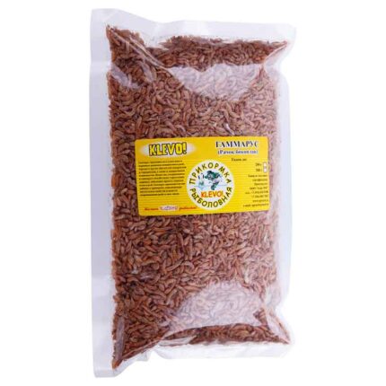 گاماورس خشک Klevo طبیعی ۱۰۰ گرمی | طعمه غنی از پروتئین برای صید حرفه‌ای