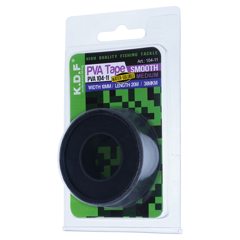 PVA-tape-KDF-104-11-01 کیسه PVA نواری کایدا مدل 104 – نوار محلول در آب، عرض 10 میلیمتر، طول 20 متر