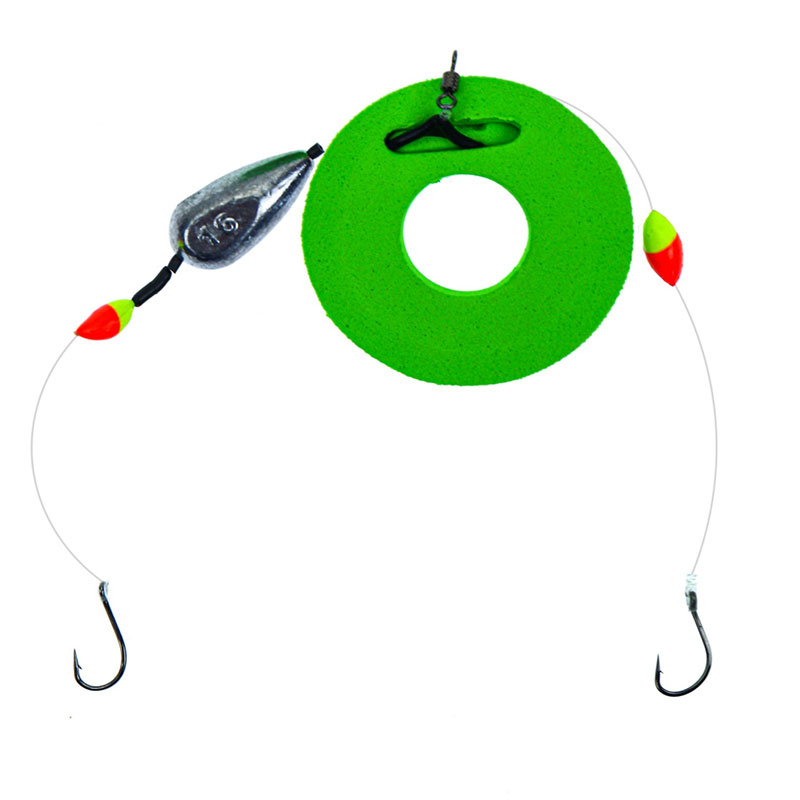 Trout-rig-SB-16g ریسه آماده قزل آلا Smart Baits مدل SB – مخصوص خمیر در دو عمق آب