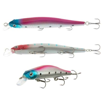 ووبلر ماهیگیری کایدا Hunter با طول 110mm و وزن 17 گرم – طعمه شناور Minnow رنگ 1