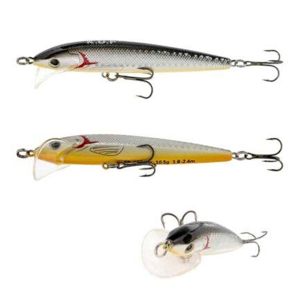 ووبلر ماهیگیری کایدا Merido - طول 100 میلیمتر، وزن 10.5 گرم، شناوری خنثی